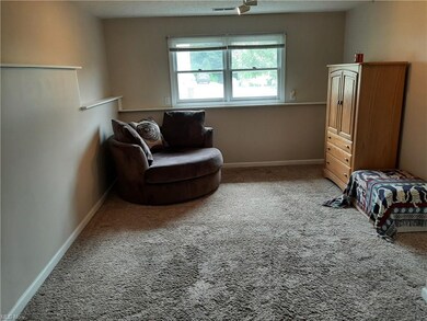 Downstairs rec room cozy and well lit