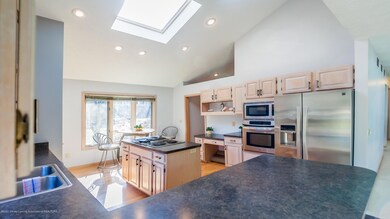 massive skylight kitchen