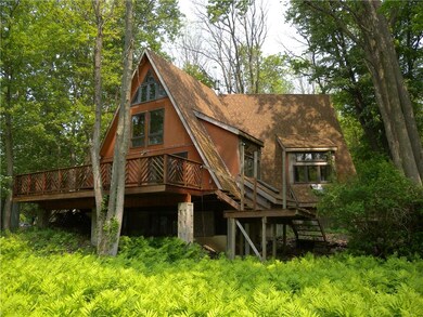 Southwest side of house