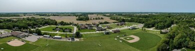 Aerial of development