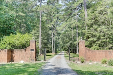 Private gated entrance