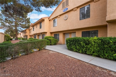 View of building exterior with a residential view