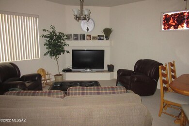 Family room off kitchen