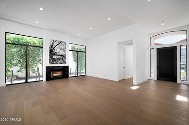 Entry way into the great room
