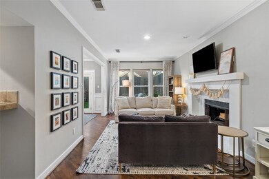 LIVING ROOM - Gorgeous living room is light and br