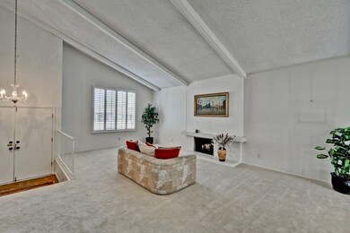 Living Room/Pitched Ceilings