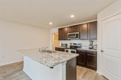 Island Kitchen with corner Pantry