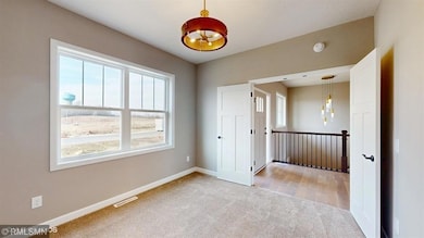 Front office/bedroom off the front entryway