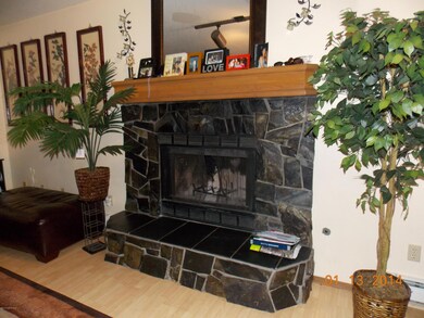 Rock Fireplace