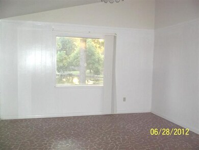 dining area, view lake through window as you dine
