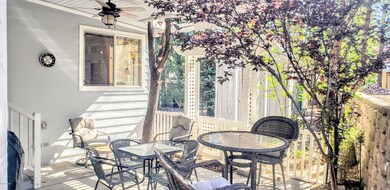 Rear covered Patio