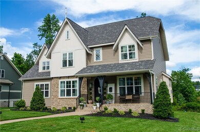 Custom built home by Homesmith Builders