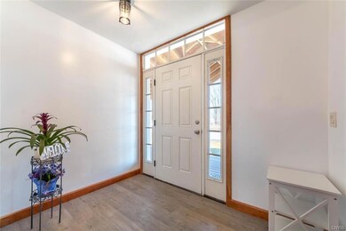 Foyer and right on your right a  convenient walkin