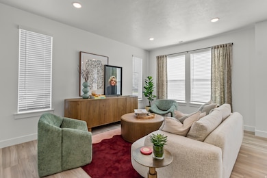 photo is of model home