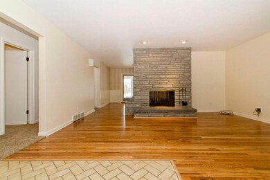Great Room With Masonry Fireplace