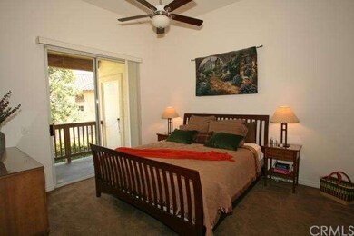 The master bedroom opens to its own private balcon