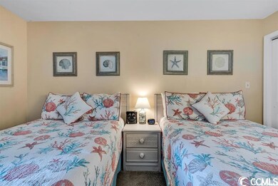 Bedroom featuring carpet