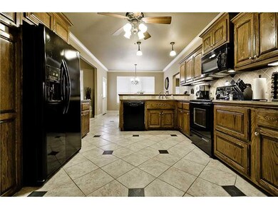Kitchen. abundant cabinetry and counterspace in this functional kitchen