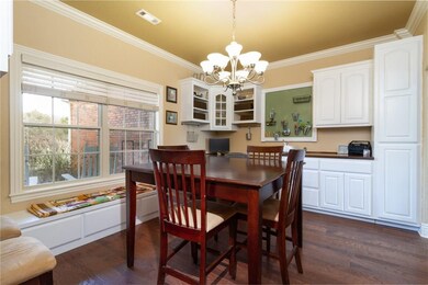 Dining/craft room with tons of cabinet space