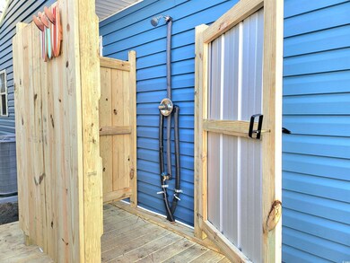 Exterior space with central AC