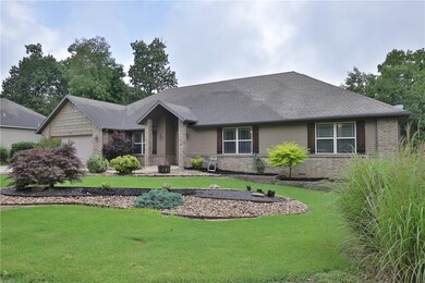 Landscaping has just been redone