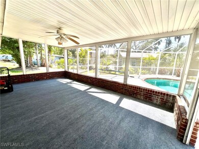 Screened lanai.