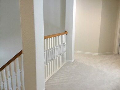 upstairs wide and bright hall way.