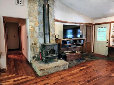 Woodburning Stove in Living Room