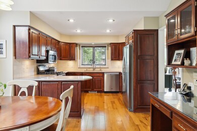 Loads of cabinet space with tons of storage.  Undercabinet lighting too!