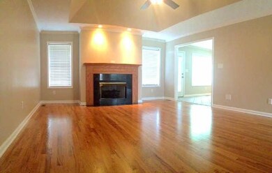 Great living room. New Hardwoods. Fireplace. Open. 