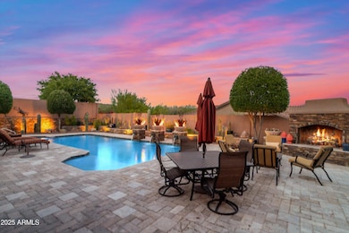 Backyard Twilight View