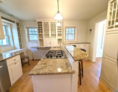 Kitchen featuring light hardwood / wood-style floo