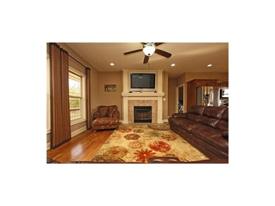Cozy up for a movie night with a true wood burning