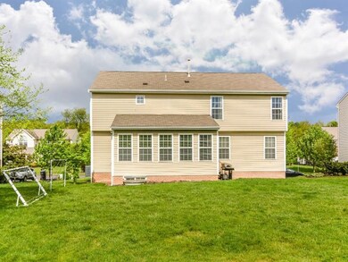 Rear of the house with flat backyard perfect for s