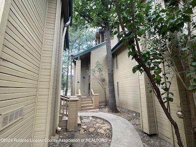Walkway to condo