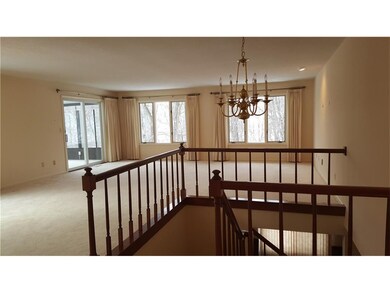 Wide open space at entry