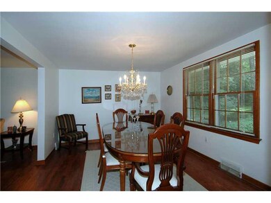 Dining Room. A gracious dining room open to the li