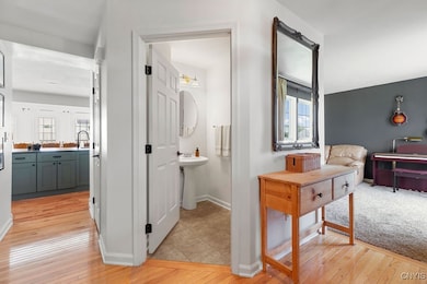 View as you enter the front door