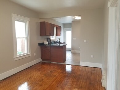 Open concept to remodeled kitchen