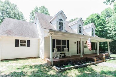 Enjoy a Book on This Covered Porch; Hear the Birds
