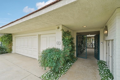 Entry into front courtyard