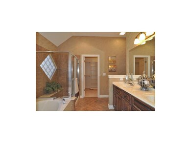 Master Bath with large walk in closet