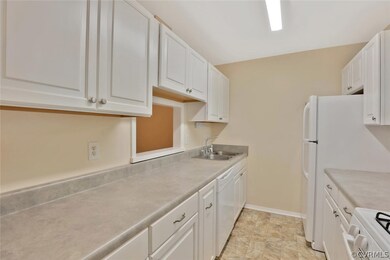 Plenty of counter space with pass through window i