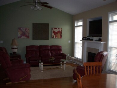 Living Room View from Kitchen