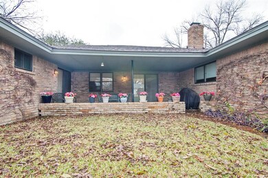 Back covered patio