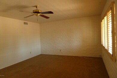 Living Room with Plantation Shutters