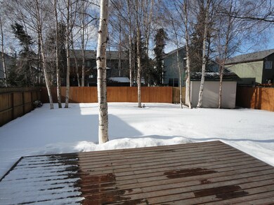 Winter View of Back Yard
