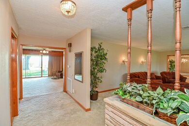 View entering the Foyer from the front door.