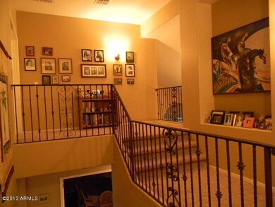 Wrought iron railings