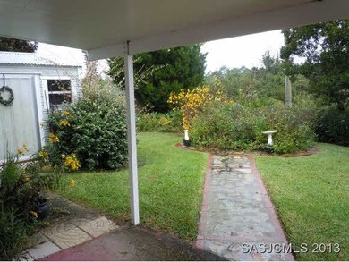 Back Yard with Storage